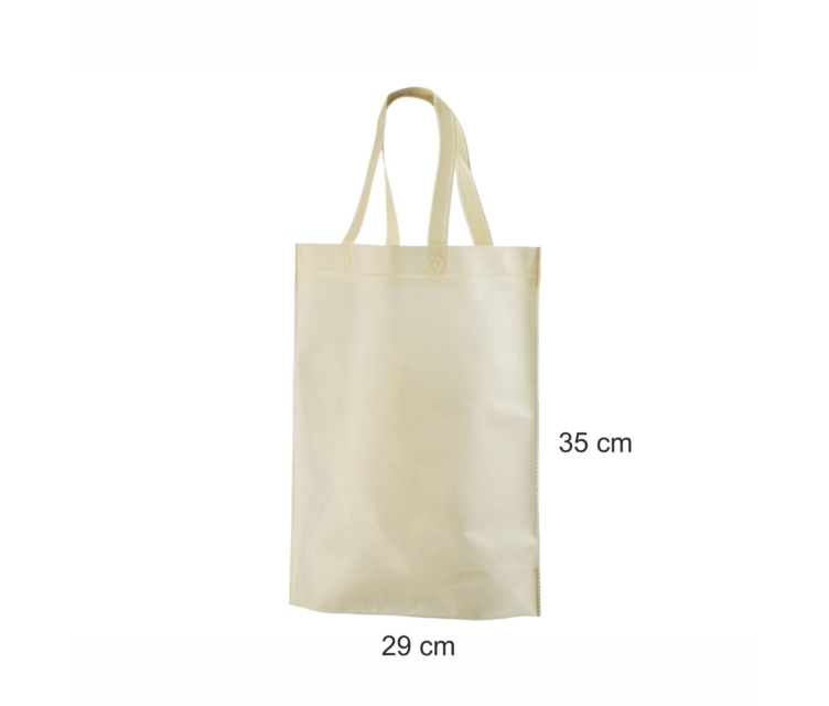 Beige non woven-pose